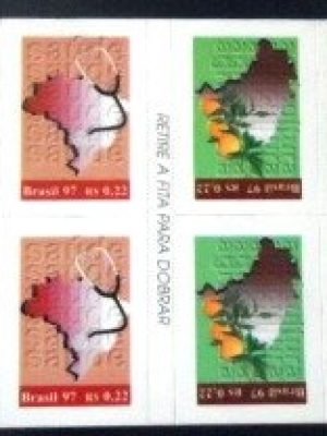 Caderneta nº23 de selos postais do Brasil de 1997 Cidadania