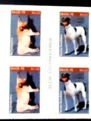 Caderneta nº24 de selos postais do Brasil de 1997 Raças Brasileiras