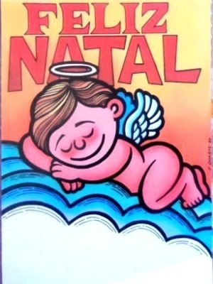 Aerograma do Brasil de 1980 Natal 80 M7 b