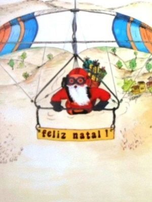 Aerograma do Brasil de 1980 Natal 80 M3 b