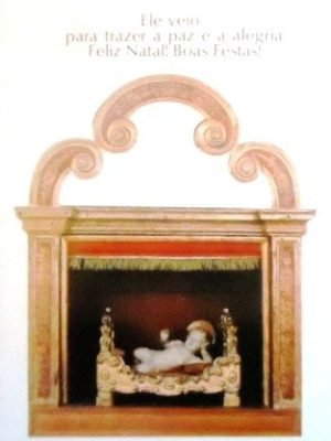 Aerograma do Brasil de 1981 Caminha com Menino Jesus M A