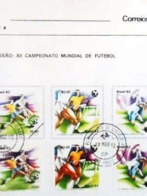 Edital nº 4 de 1982 XXI Mundial de Futebol SELADO