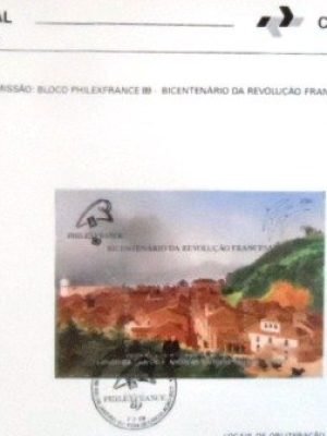 Edital nº 12 de 1989 Revolução Francesa 4254 S