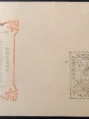 Envelope Comemorativo do Brasil de 1956 Exposição de Orquídeas de Taquara EC