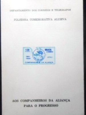 Folhinha Filatélica nº 25 de 1966 Aliança para o Progresso 2098