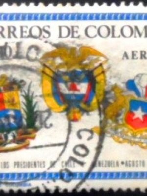 Arms of Venezuela Colombia and Chile