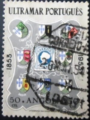 Selo postal de Angola de 1953 Portugese Stamps U