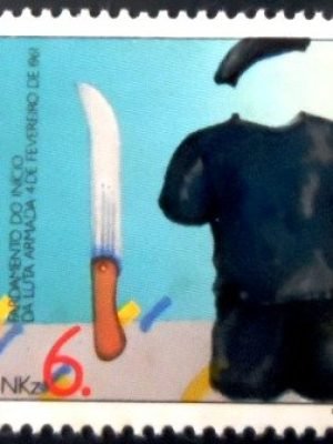 Selo postal da Angola de 1991 Armed Struggle M