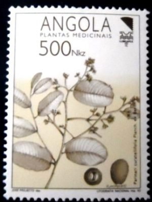 Selo postal da Angola de 1992 Medicinal Plants 500 M