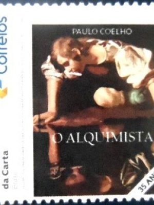 Selo personalizado do Brasil de 2023 O Alquimista M