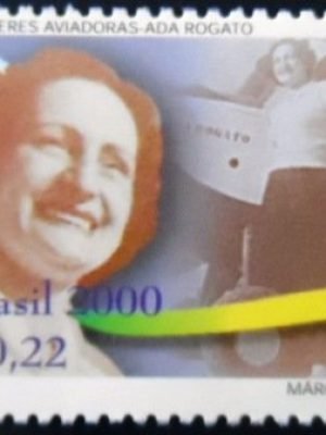 Selo postal do Brasil de 2000 Ada Rogato M