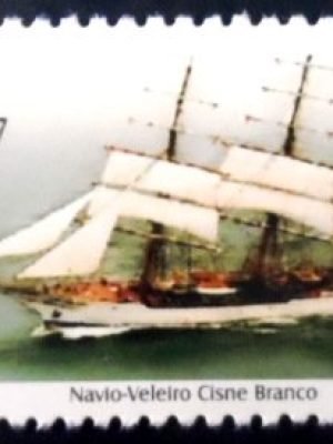 Se-tenant do Brasil de 2000 Navios M ST