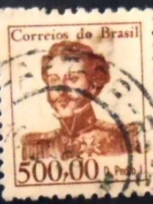 Selo postal do Brasil de 1965 Dom Pedro I U