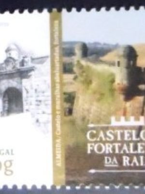 Selo postal de Portugal de 2003 Almeida Fortress M
