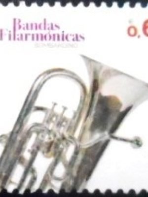 Selo postal de Portugal de 2023 Tuba M