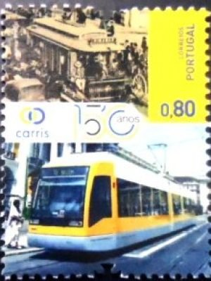 Selo postal de Portugal de 2023 Carris Public Transport Company 0.80 M