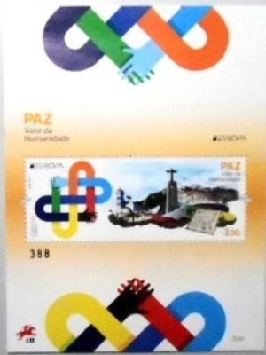 Bloco postal de Portugal de 2023 Cemetery of Anchors BL M