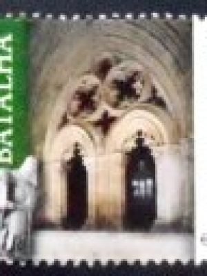 Selo postal de Portugal de 2023 Church of Santa Maria da Vitória M