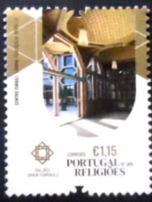 Selo postal de Portugal de 2023 Ismaili Center Lisbon M