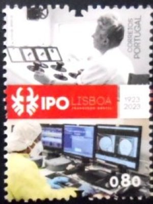 Selo postal de Portugal de 2023 Modern Scanning IPO M