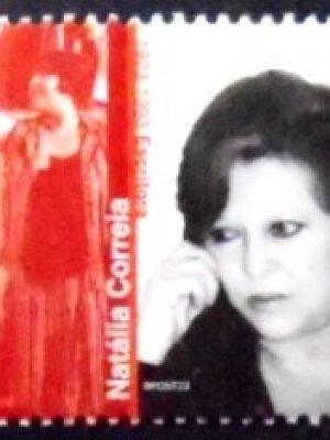 Selo postal de Portugal de 2023 Natália Correia M