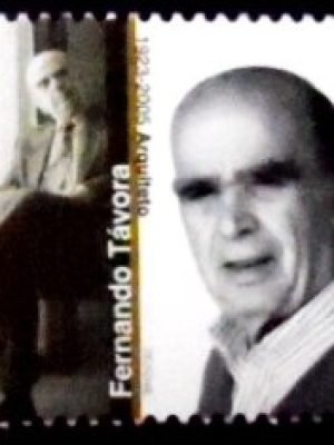 Selo postal de Portugal de 2023 Fernando Távora M