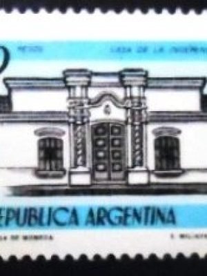 Selo postal da Argentina de 1978 House of Independence M SEV