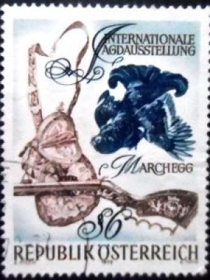 Selo postal da Áustria de 1978 International Hunting Exposition U