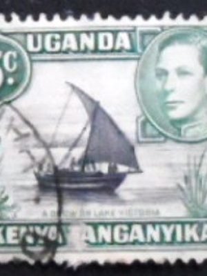 Selo postal da Áustria de 1949 Letter & posthorn 40 U