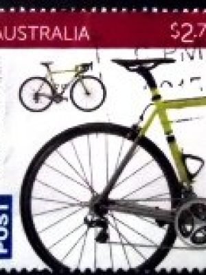 Selo postal da Austrália de 2015 Custom-made Road Bike U