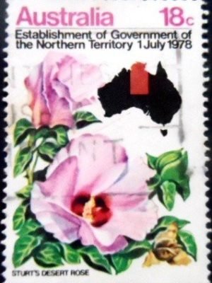 Selo postal da Austrália de 1978 Establishment of Government of the Northern Territory U