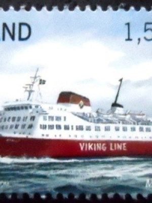 Selo postal de Aland de 2011 MS Apollo M