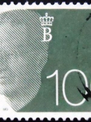 Selo postal da Bélgica de 1992 King Baudouin Type "Olyff" 100 U