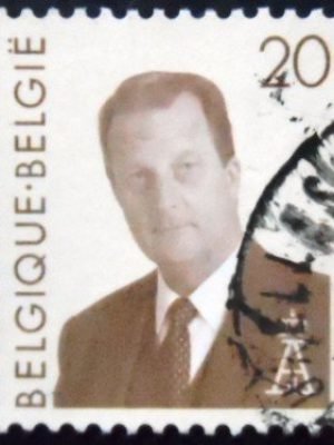 Selo postal da Bélgica de 1994 King Albert II 20 U