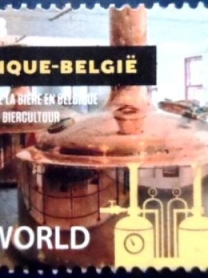 Selo postal da Bélgica de 2018 Know-how of the Beer N