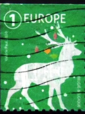 Selo postal da Bélgica de 2020 Christmas 2020