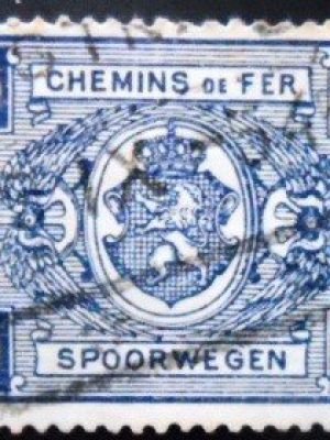 Selo postal da Bélgica de 1941 Coat of Arms 9 U E sev