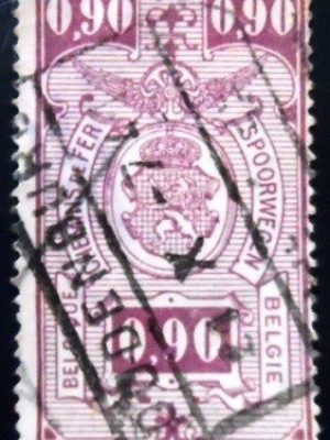 Selo postal da Bélgica de 1941 Coat of Arms 0.90 U E sev
