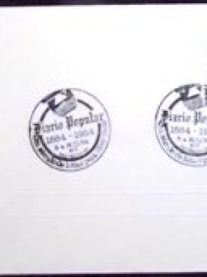 Selo postal da Bélgica de 1923 King Albert I type Houyoux Precanceled 3 N