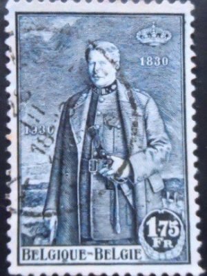 Selo postal da Bélgica de 1930 King Albert I U