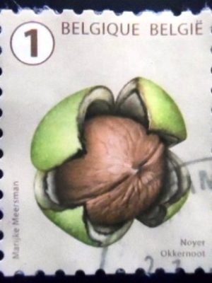 Selo postal da Bélgica de 2021 Walnut U