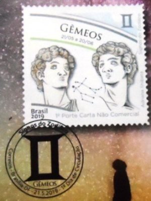 Edital Postal Oficial nº 6 de 2019 Gêmeos