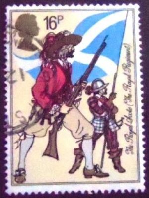 Par de selos postais do Canadá de 1981 The Montréal Rose U PR