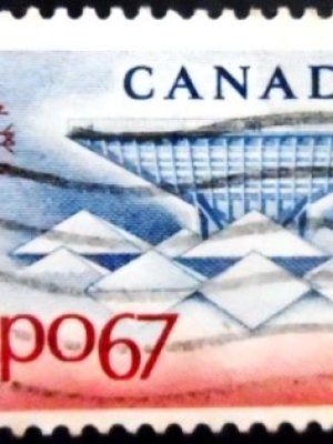 Selo postal do Canadá de 1967 Expo 67 World Fair