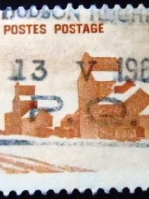 Selo postal do Canadá de 1967 Summer's Storeby J.Ensor U sev