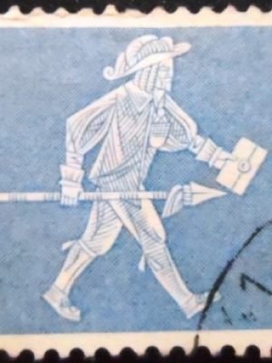 Selo postal da Suiça de 1960 Ital-Reding-House in Schwyz U sev