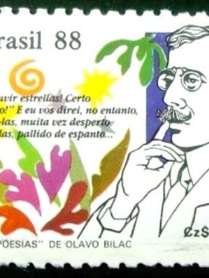 Selo postal COMEMORATIVO do Brasil de 1988 - C 1602 U