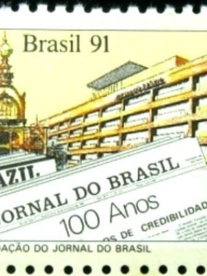 Selo postal de 1991 Jornal do Brasil
