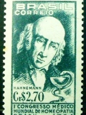 Selo postal Comemorativo do Brasil de 1954 - C 350