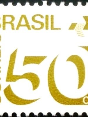 Selo postal Regular emitido no Brasil em 1974 545 M